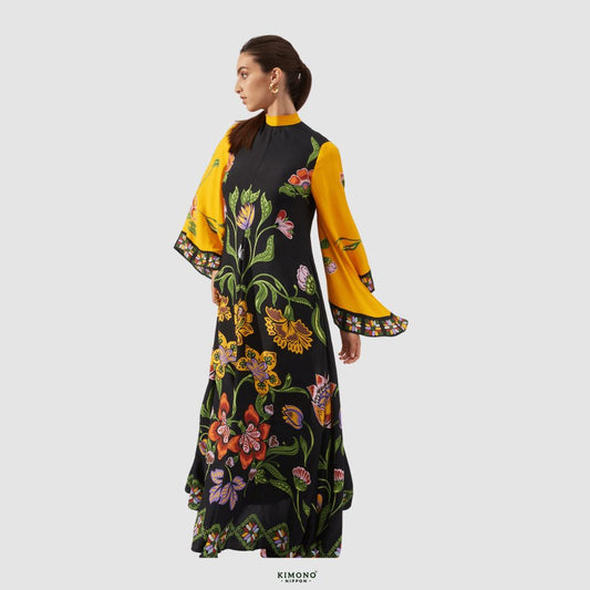 Robe kimono réversible | Eclat de Floraison