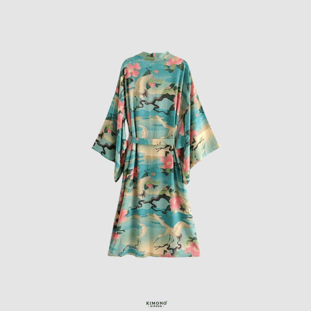 Kimono Long | Douceur Florale Exotique