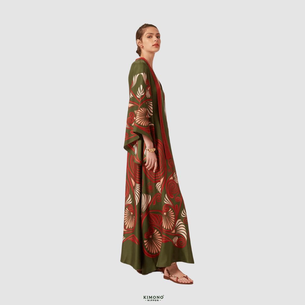 Robe kimono réversible | Instinct Sauvage