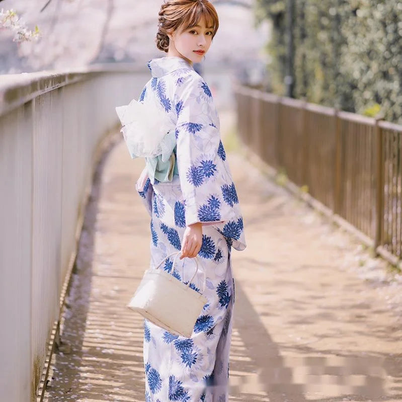 Kimono Japonais Femme Vintage