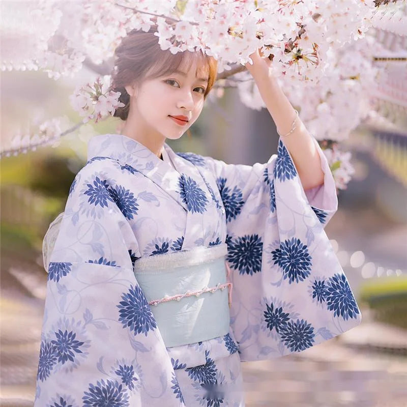 Kimono Japonais Femme Vintage