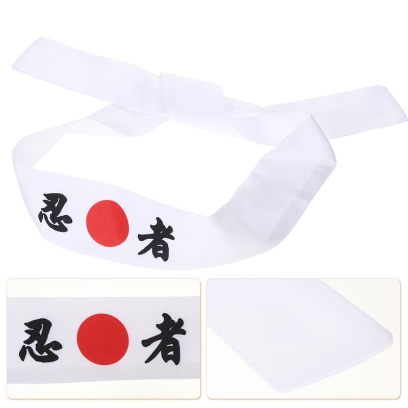 Bandeau Hachimaki Blanc