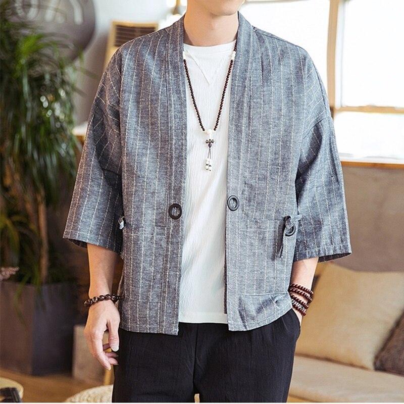 Cardigan Homme Façon Kimono