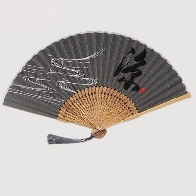 Eventail Japonais en Tissu