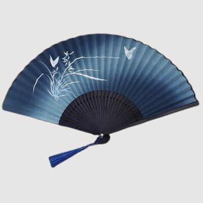 Eventail Japonais Motif Papillon