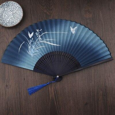 Eventail Japonais Motif Papillon