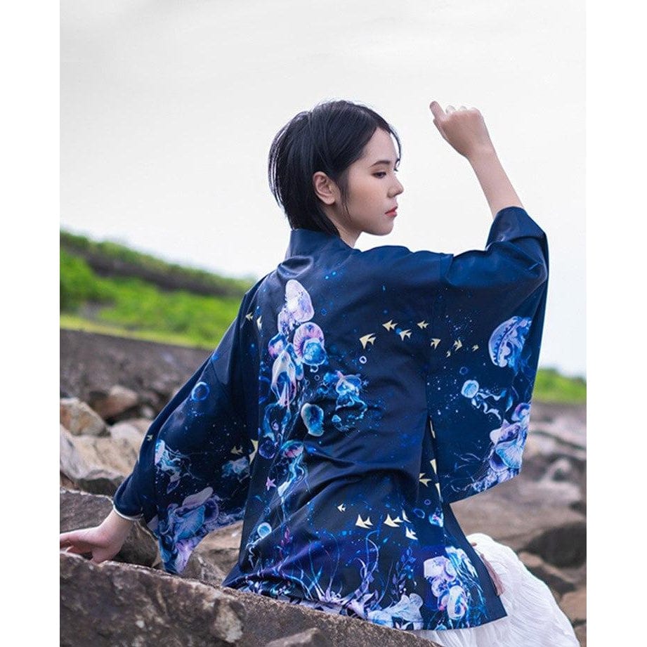 Haori Bleu