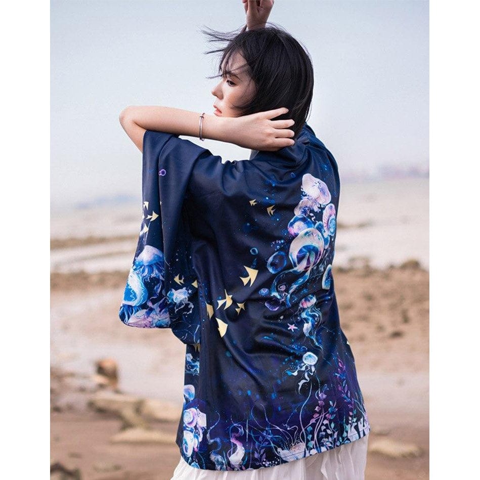 Haori Bleu