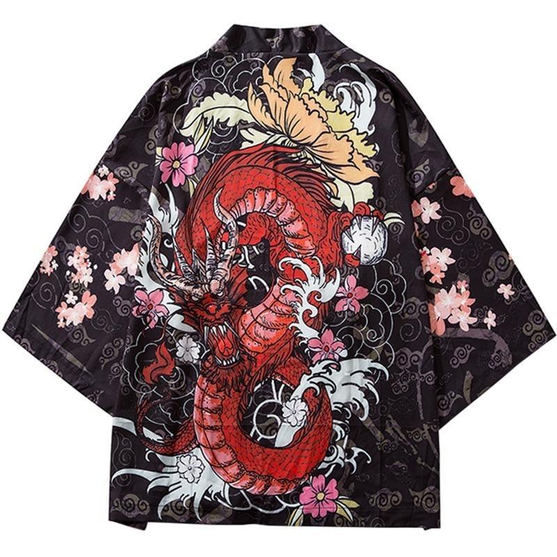 Haori Dragon Rouge M