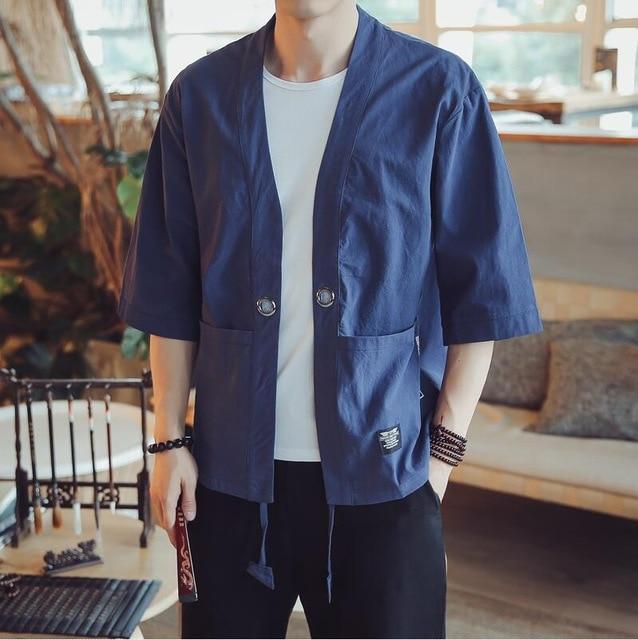 Haori Shinsengumi Bleu / M 50-55KG