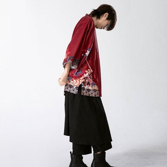 Homme Veste Kimono