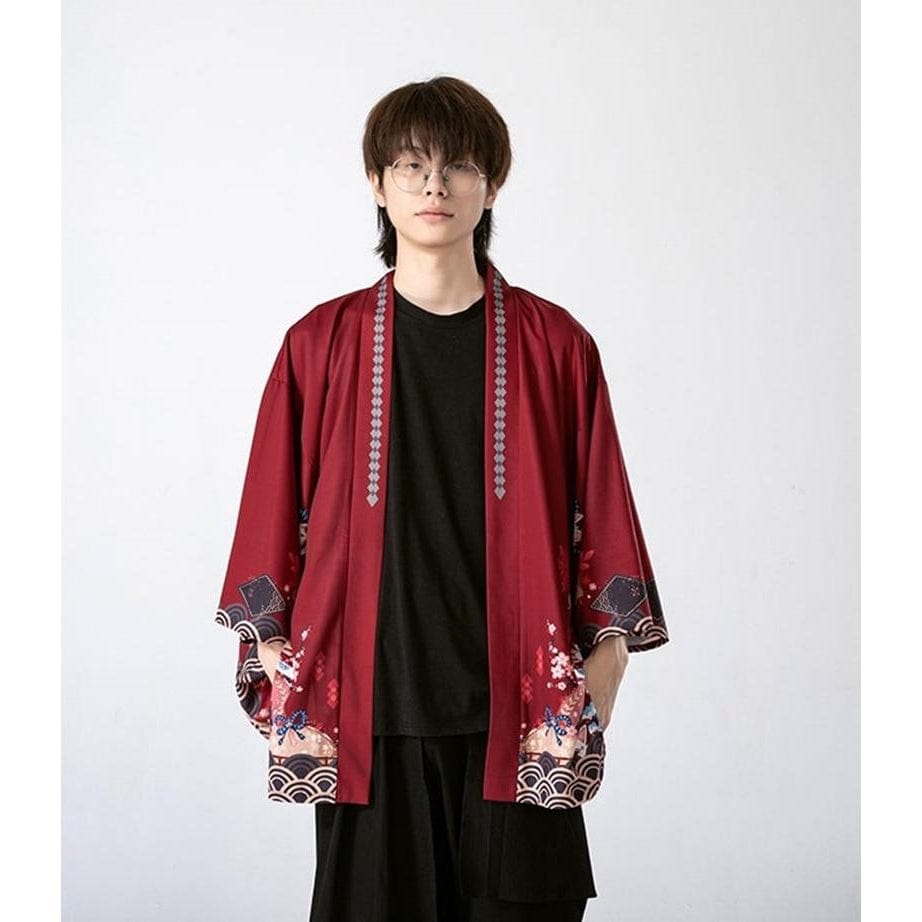 Homme Veste Kimono