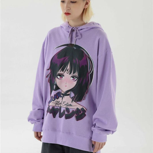 Hoodie Japonais Anime Femme