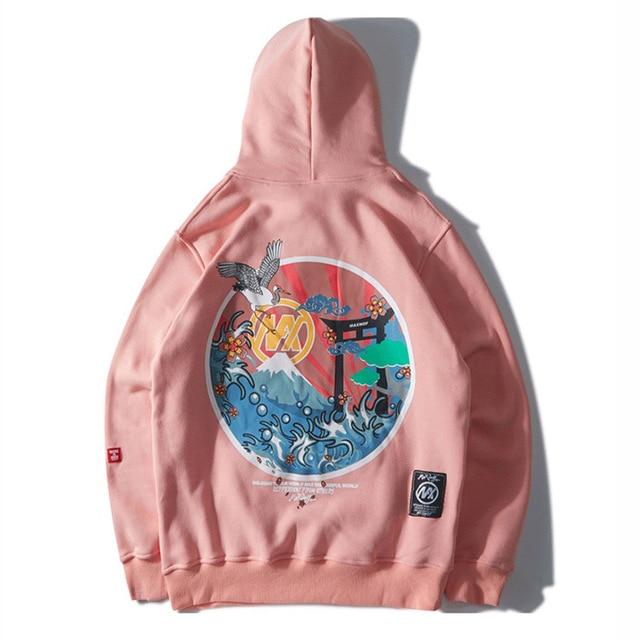 Hoodie Japonais Tori Rose / M