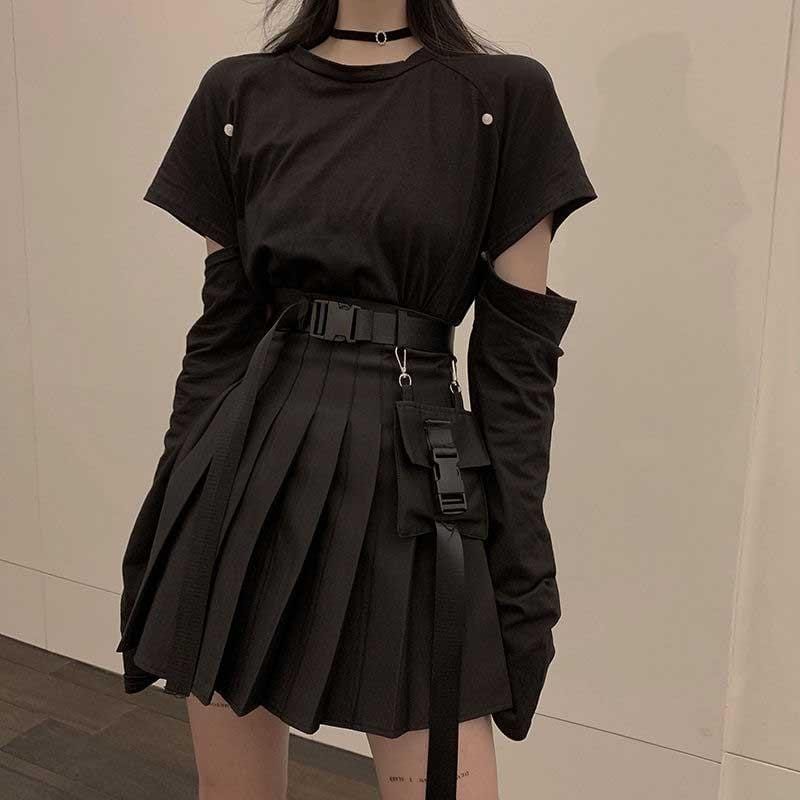 Jupe Harajuku Noir / S