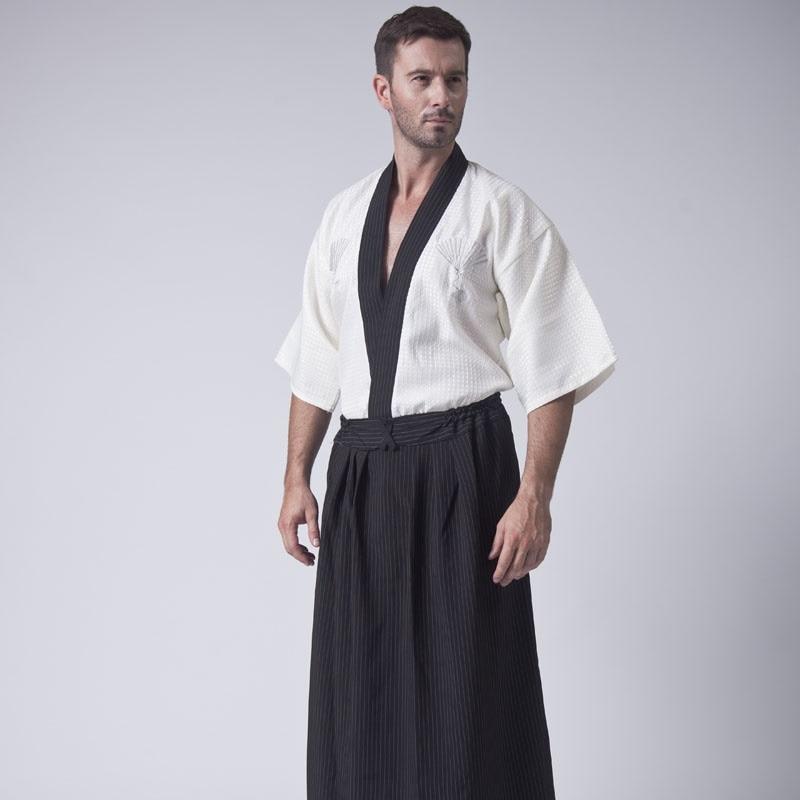 Kimono Blanc Homme