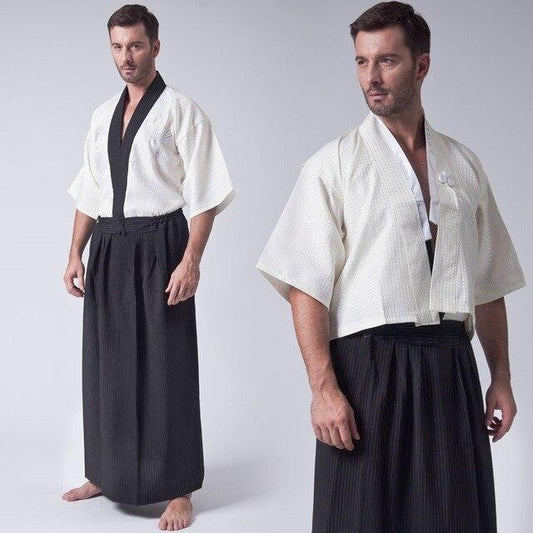 Kimono Blanc Homme Blanc / S