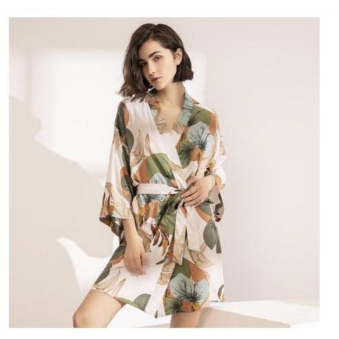 Kimono Court Femme - Tropical Tropical / L