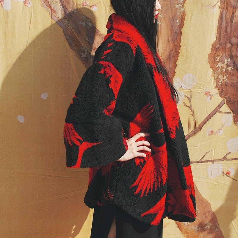 Kimono Court Japonais Femme