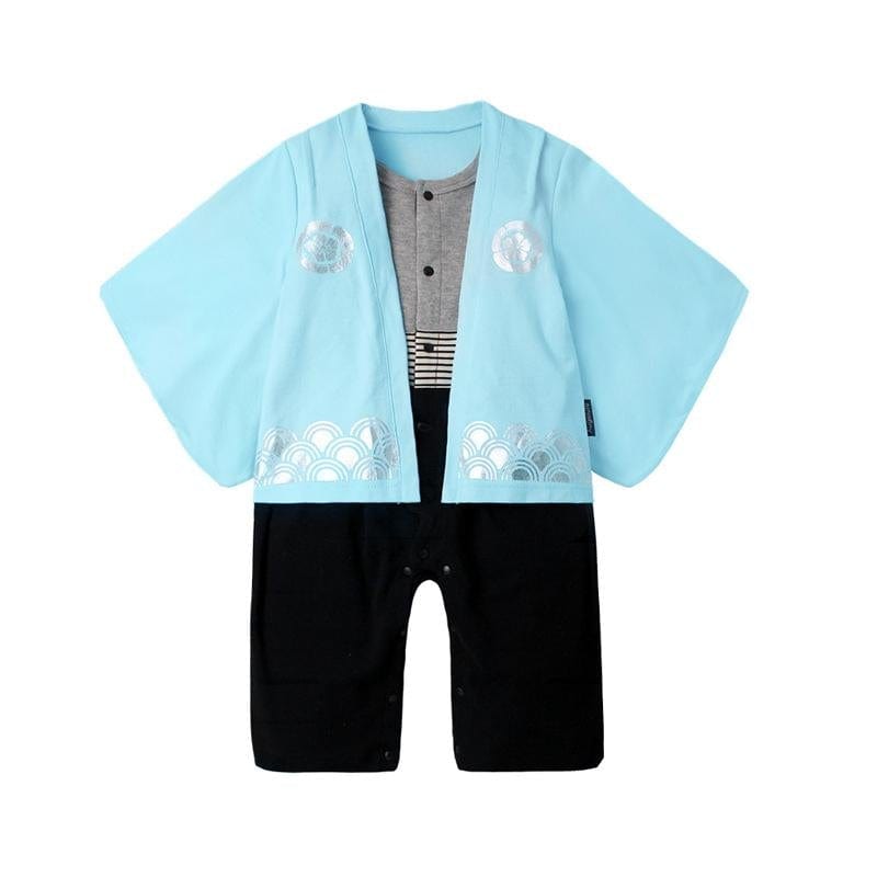 Kimono Enfant Bleu