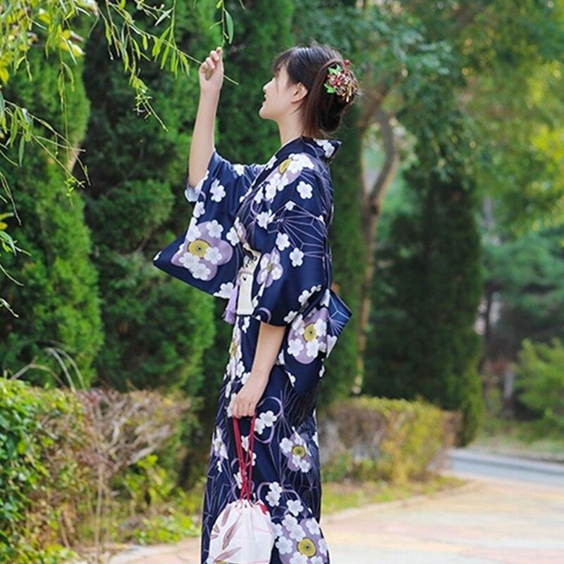 Kimono Femme Bleu Nuit