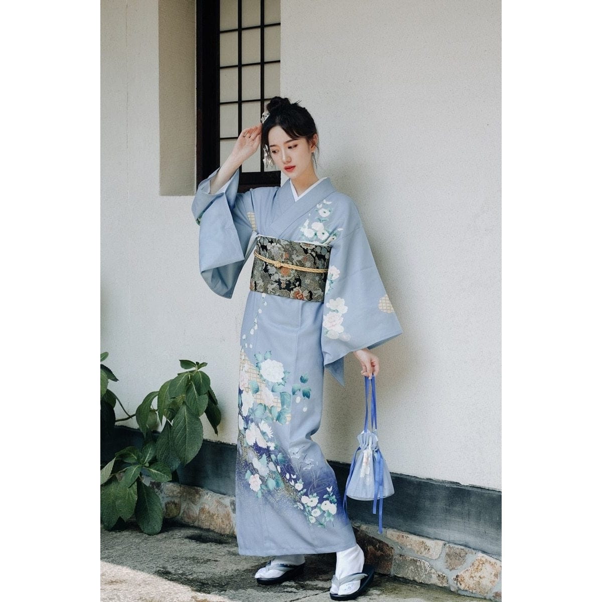 Kimono Femme Fleuri