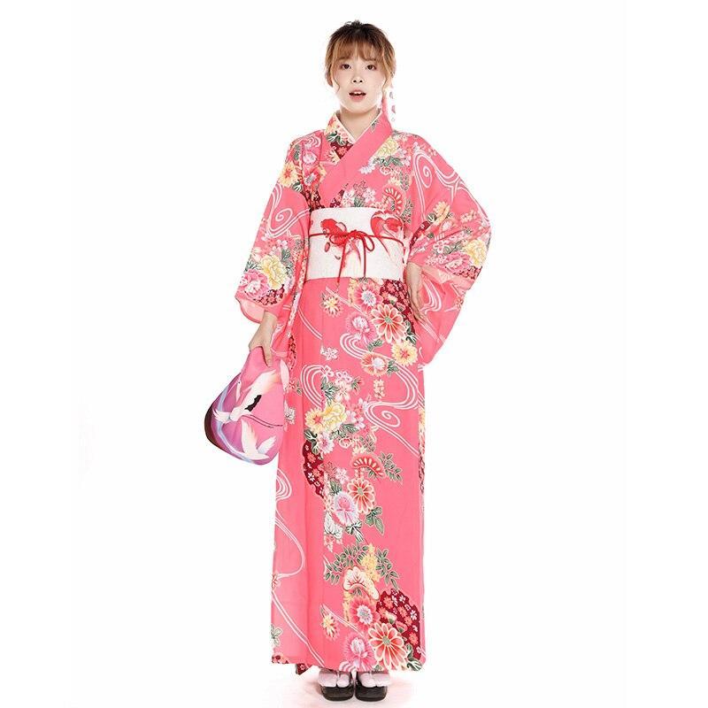 Kimono Femme Rose Pale