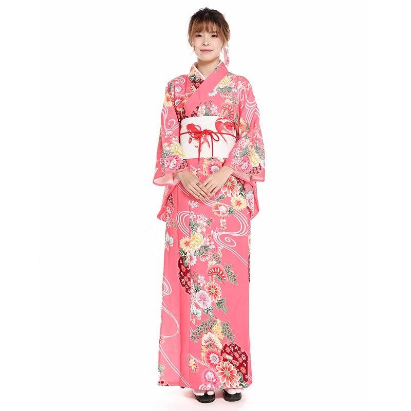 Kimono Femme Rose Pale