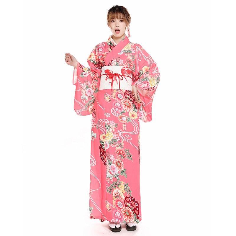 Kimono Femme Rose Pale