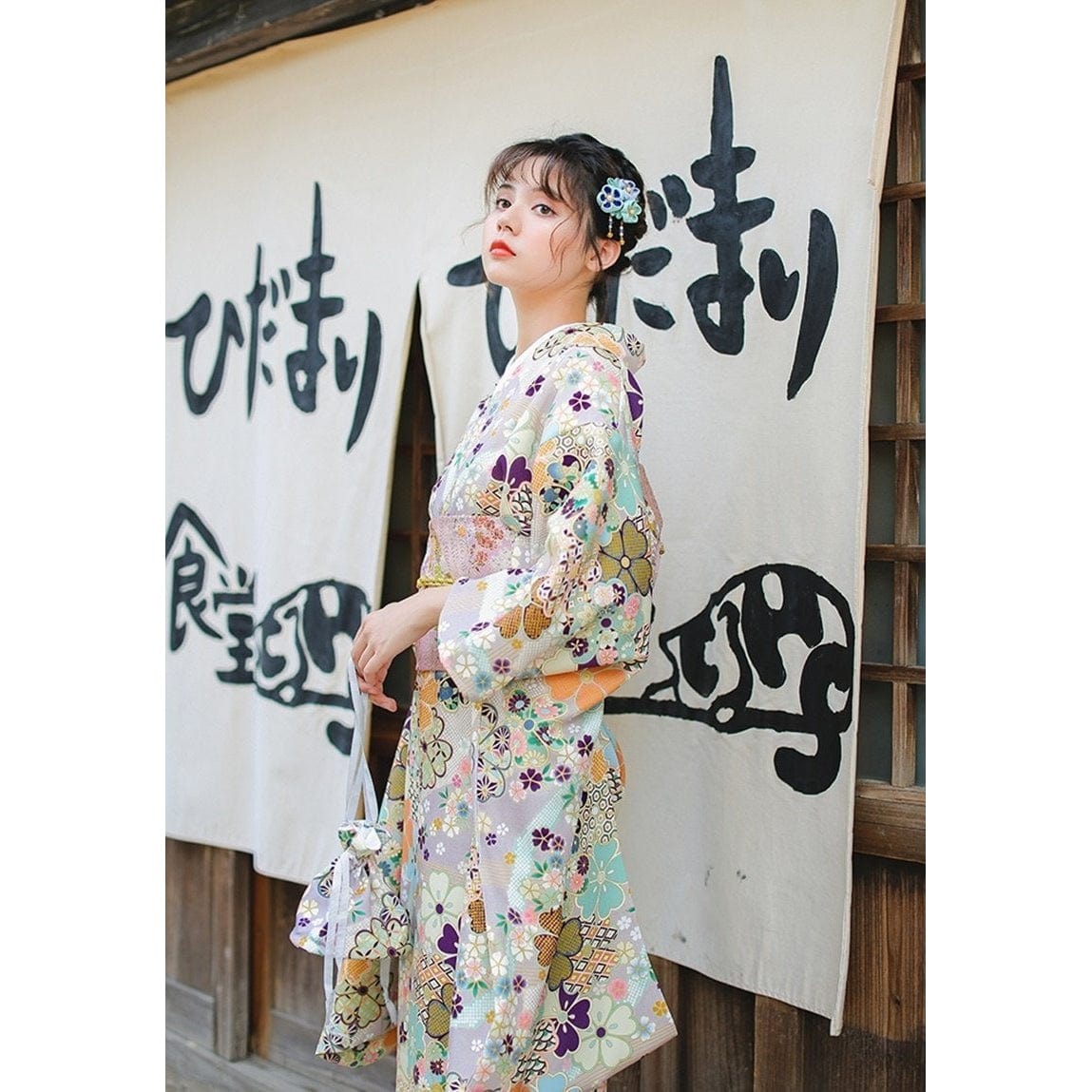 Kimono Femme - Shiroi