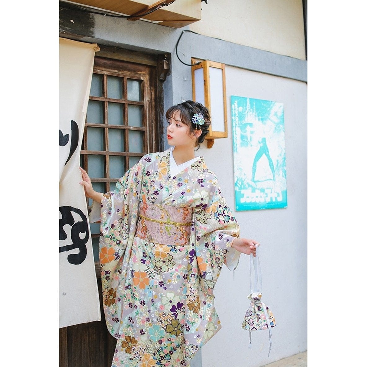 Kimono Femme - Shiroi