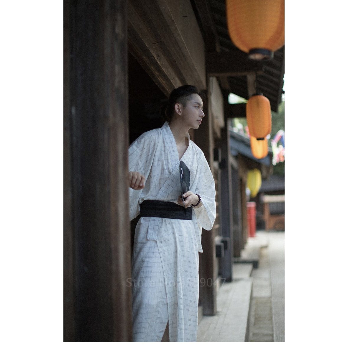 Kimono Homme Blanc