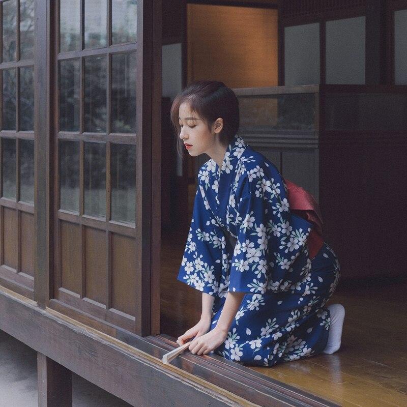 Kimono Japonais Femme - Aoi