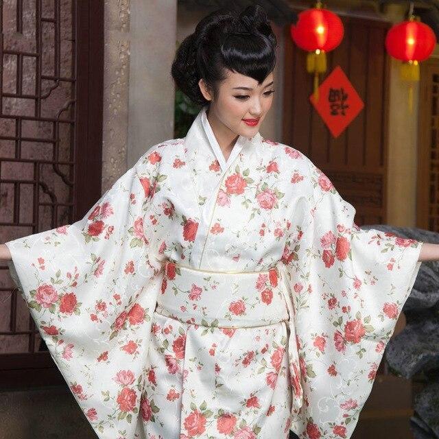 Kimono Japonais Femme d'été Chīsana bara