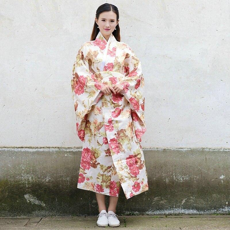 Kimono Japonais Femme d'été Ōkina bara