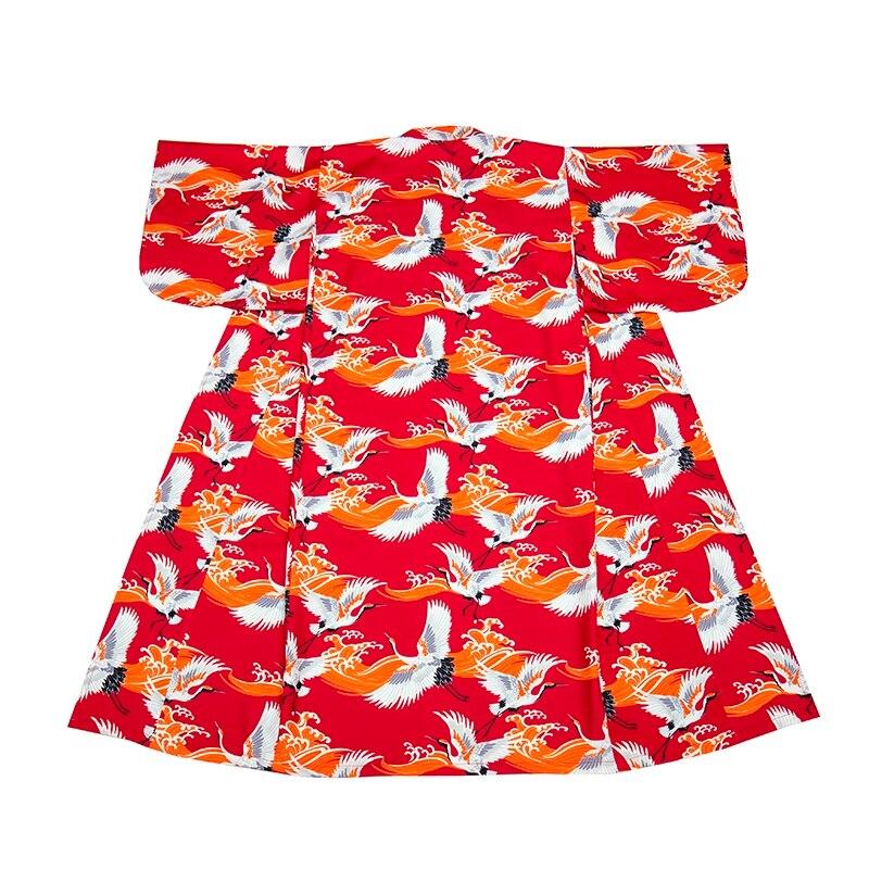 Kimono Japonais Femme Orange