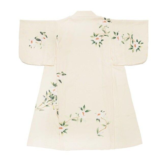 Kimono Japonais Femme Sexy Blanc / S