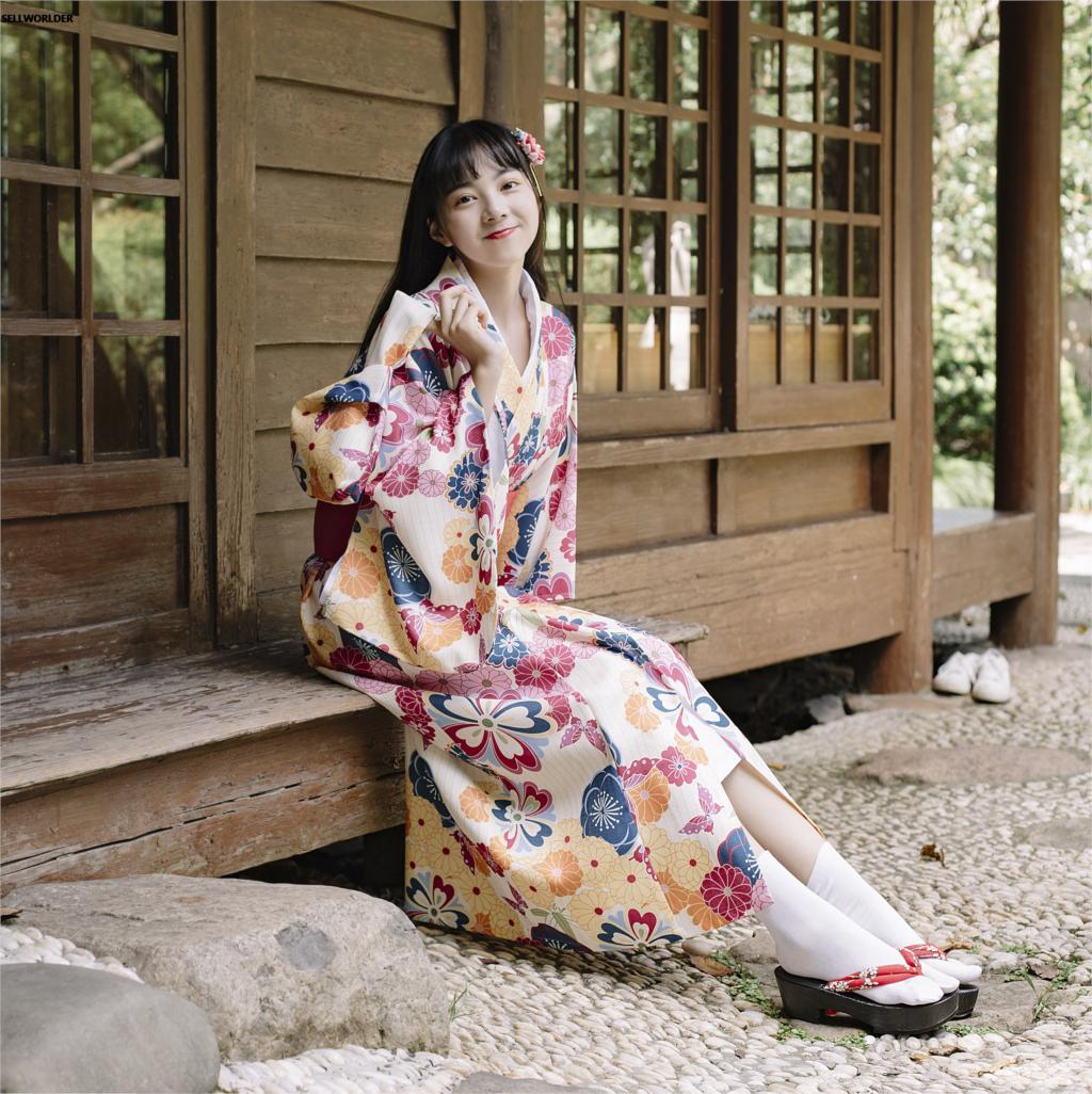 Kimono Japonais Femme Traditionnel