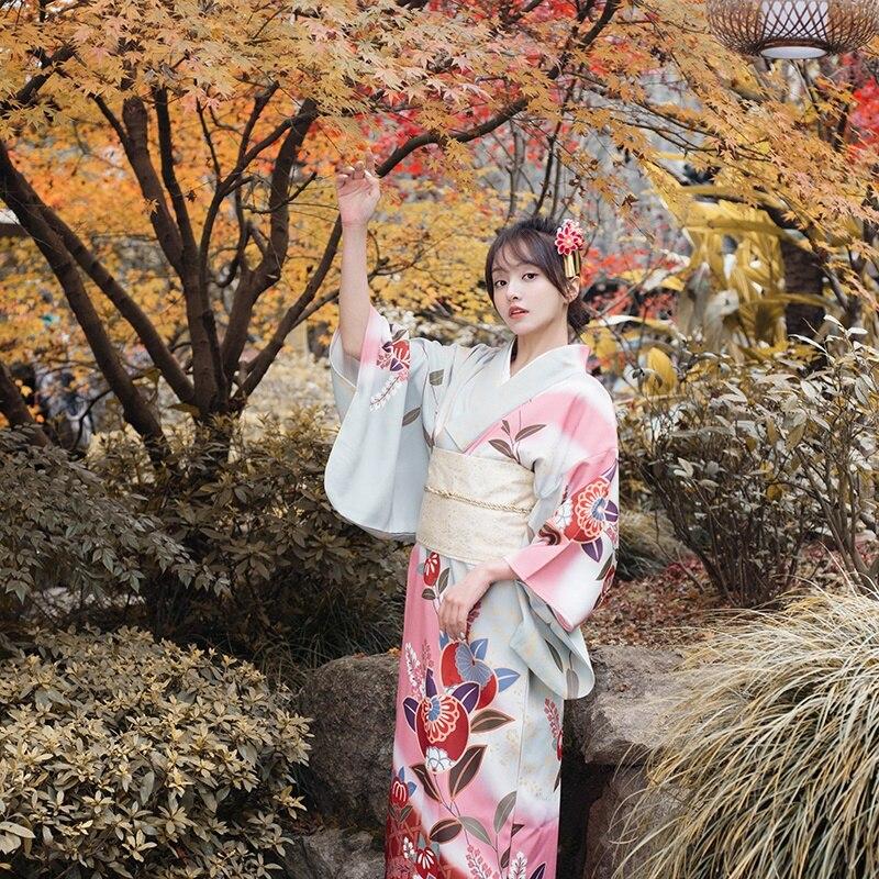 Kimono Japonais Femme - Tsuru