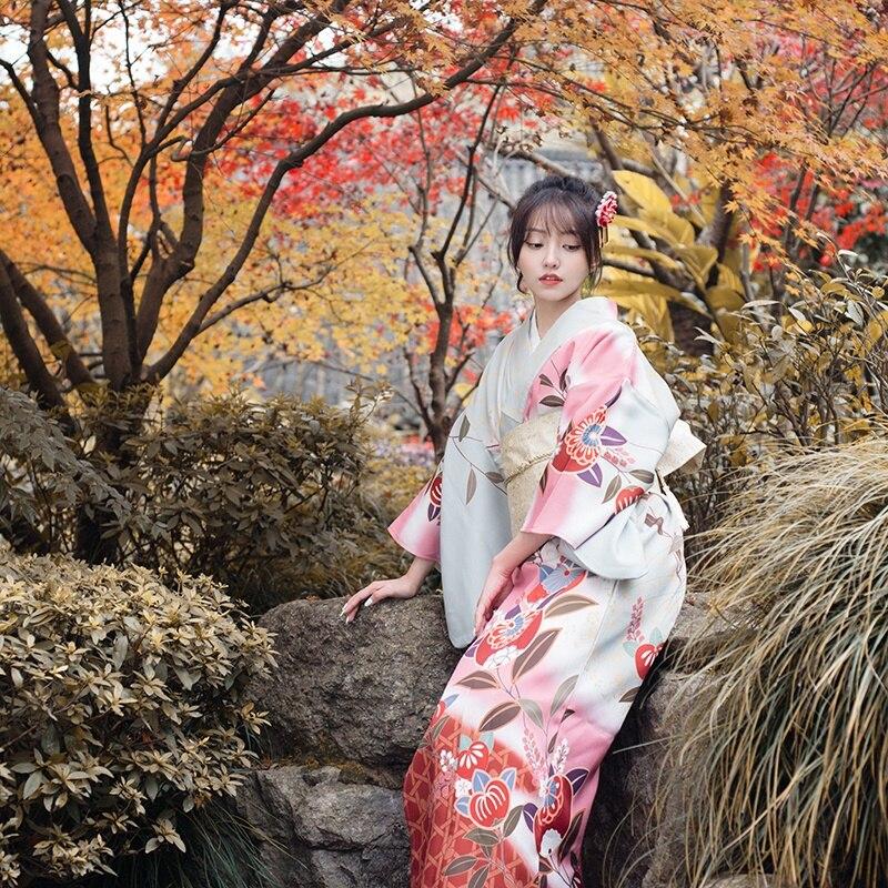 Kimono Japonais Femme - Tsuru