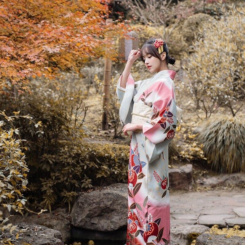 Kimono Japonais Femme - Tsuru