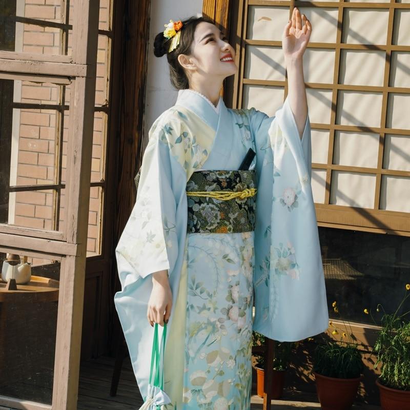 Kimono Japonais Traditionnel Femme