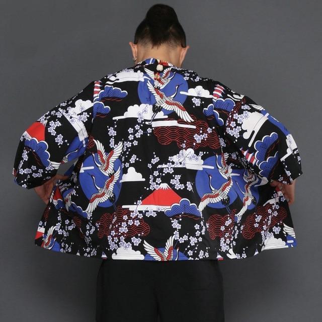 Kimono Japonais Veste Homme Imprimé / L