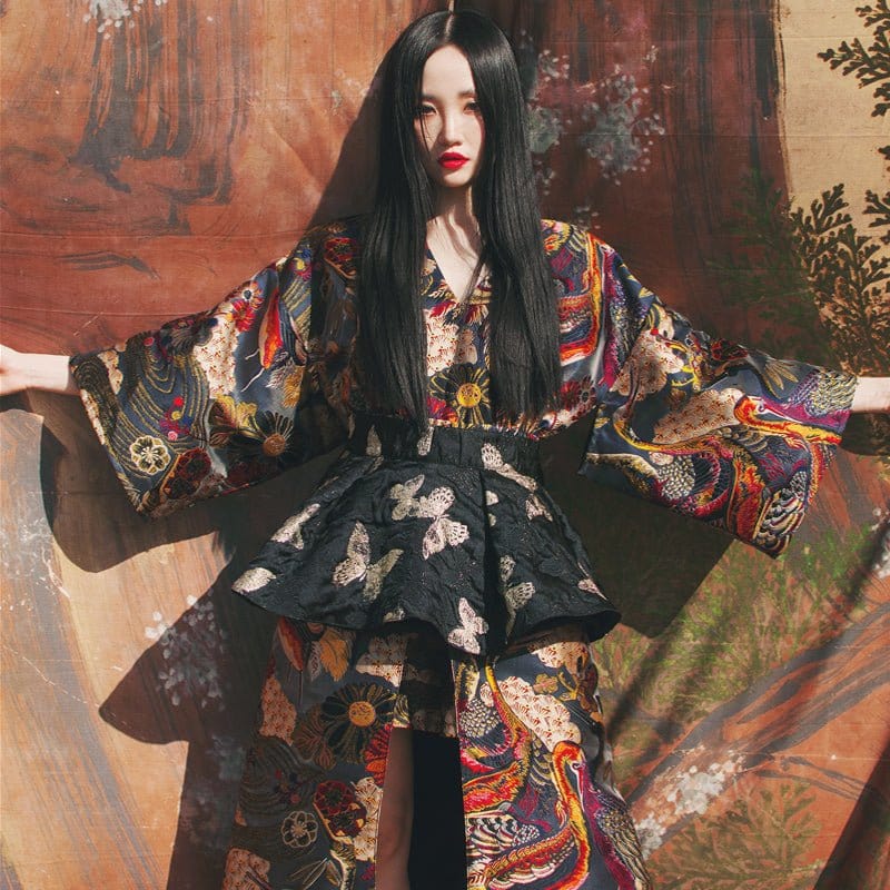 Kimono Long Femme