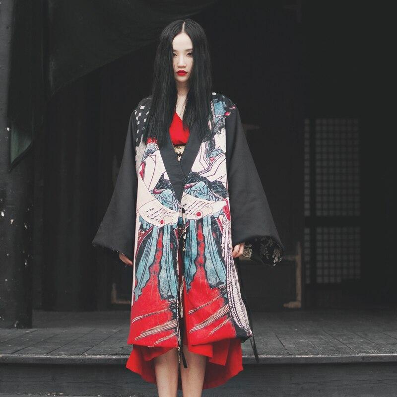 Kimono Long Japonais Femme