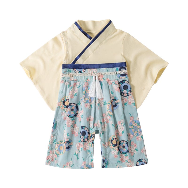 Kimono Pour Enfant Bleu / 70CM 9 mois