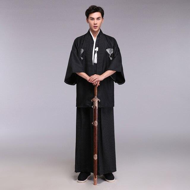 Kimono Samouraï Homme Noir / S