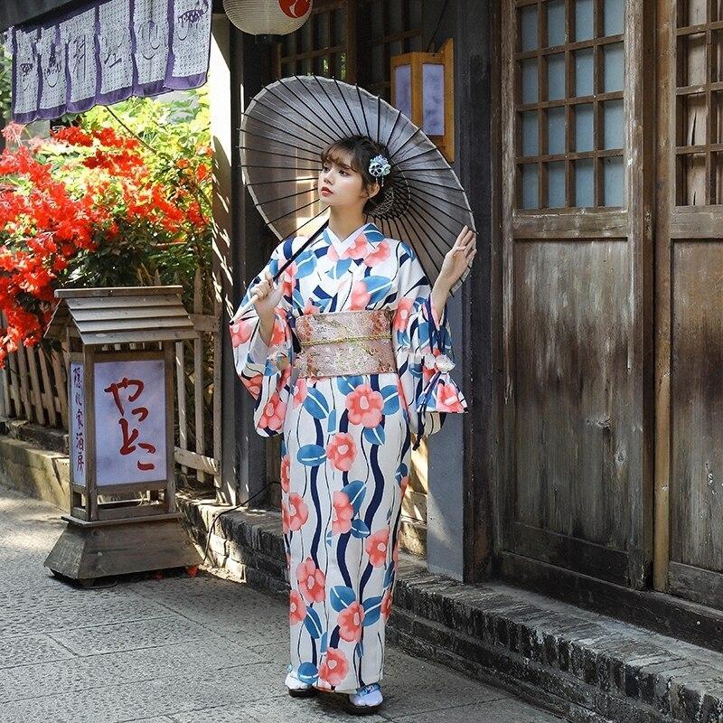 Kimono Traditionnel Japonais Femme