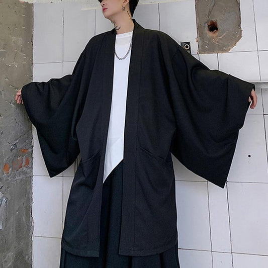 Kimono Veste Homme Noir