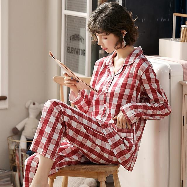 Pyjama Femme Style Kimono Rouge / XXL